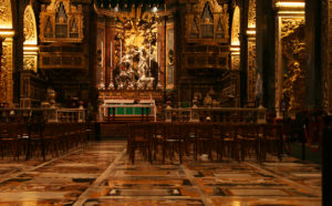 Inside St John's Co- Cathedral, Valetta
