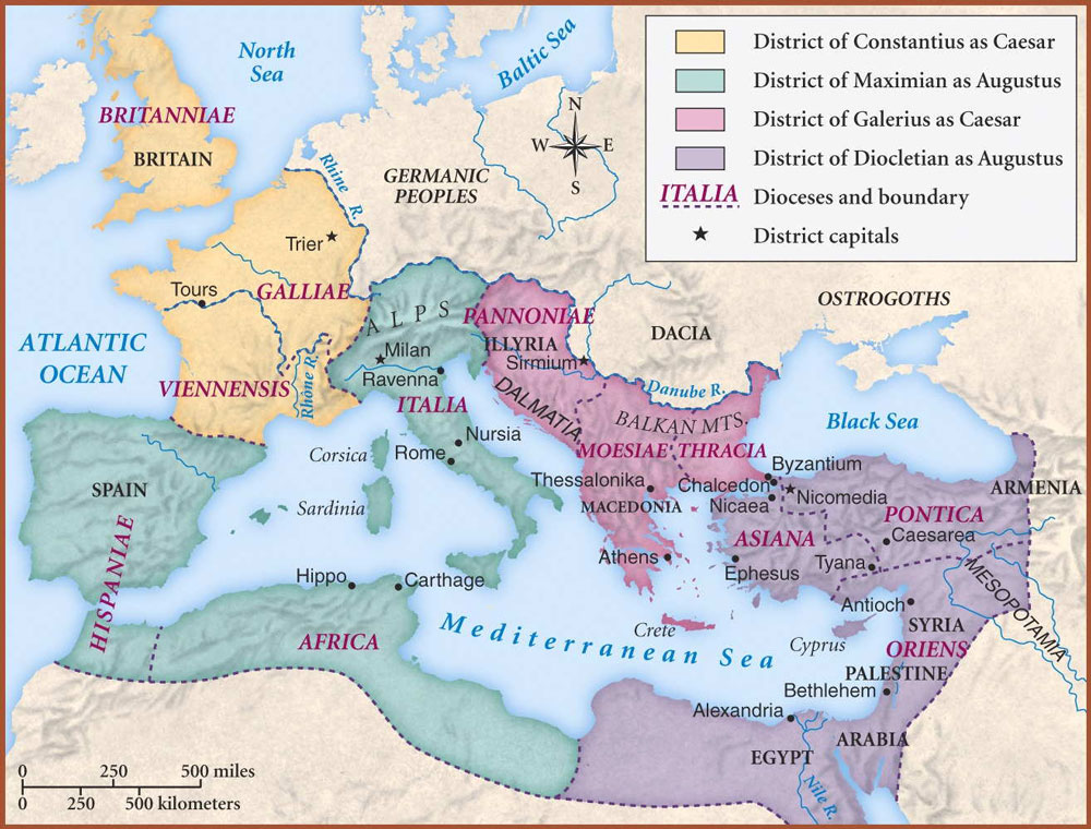 Diocletian’s reign and the fall of the Western Roman Empire – Sam Christmas